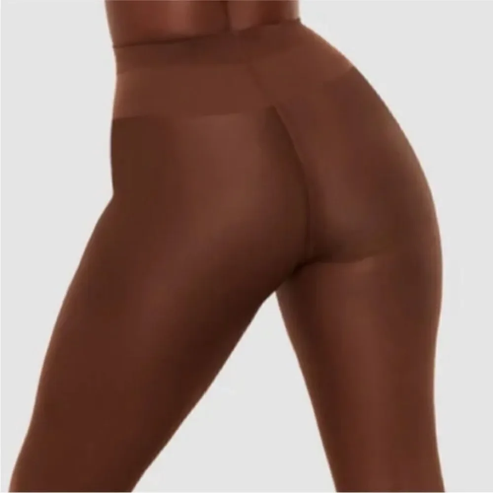 SKIMS NWOB Sheer Support Tights Cocoa Brown XL